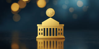 Notícia ilustrada sobre o interesse institucional em ETFs de criptomoedas