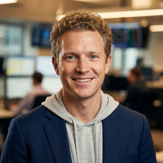 Ryan Brooks, apresentado como Analista-Chefe de Trading na Foz Investório, foto de perfil